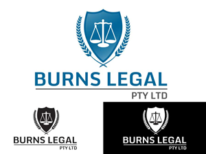 Logo Design by B.Wheeler for Burns Legal Pty Ltd | Design: #6017117