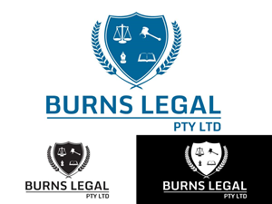 Logo Design by B.Wheeler for Burns Legal Pty Ltd | Design: #6017123
