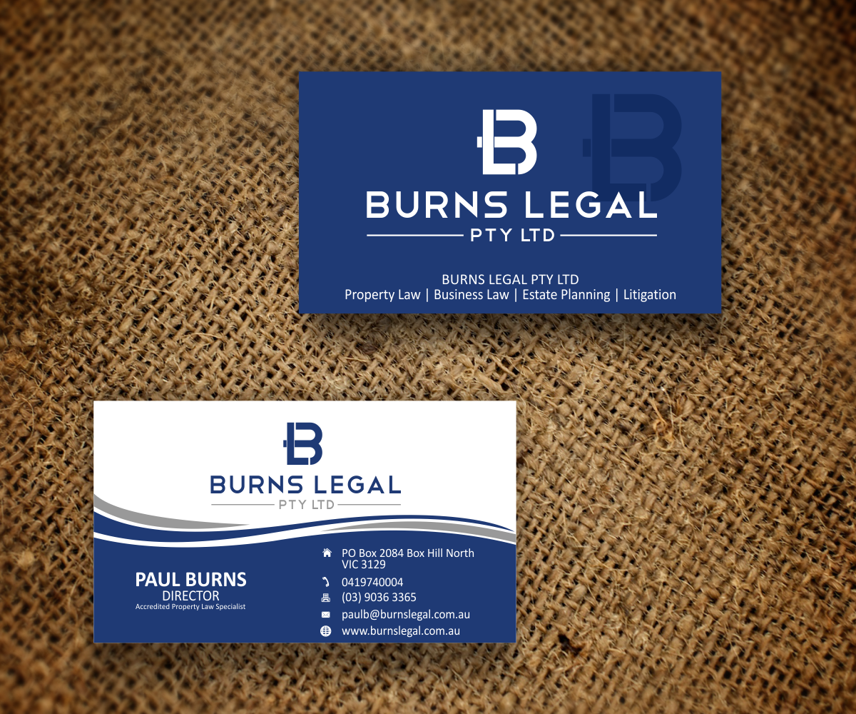 Design de Logo par Sarah Graphic pour Burns Legal Pty Ltd | Design #6036462