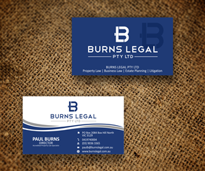 Logo Design by Sarah Graphic for Burns Legal Pty Ltd | Design: #6036462