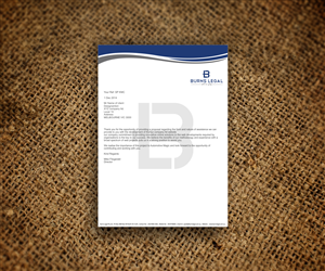 Logo Design by Sarah Graphic for Burns Legal Pty Ltd | Design: #6036477