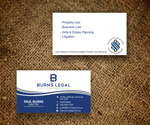 Logo Design by Sarah Graphic for Burns Legal Pty Ltd | Design: #6036498