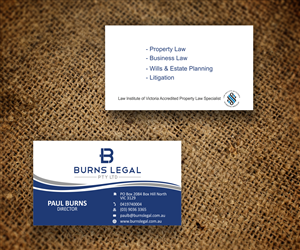 Logo Design by Sarah Graphic for Burns Legal Pty Ltd | Design: #6036514