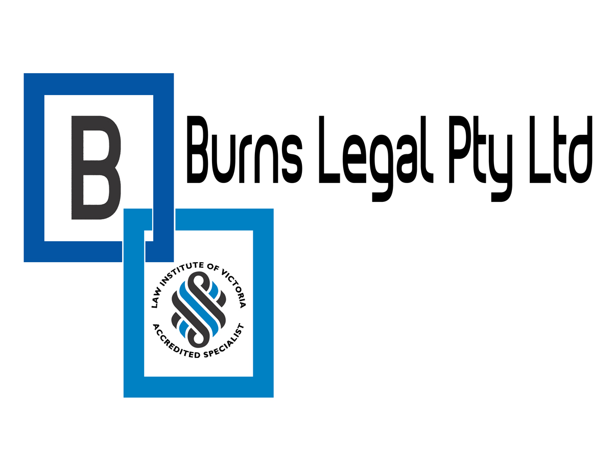 Logo Design by guyonthecouchdesign for Burns Legal Pty Ltd | Design #6013435