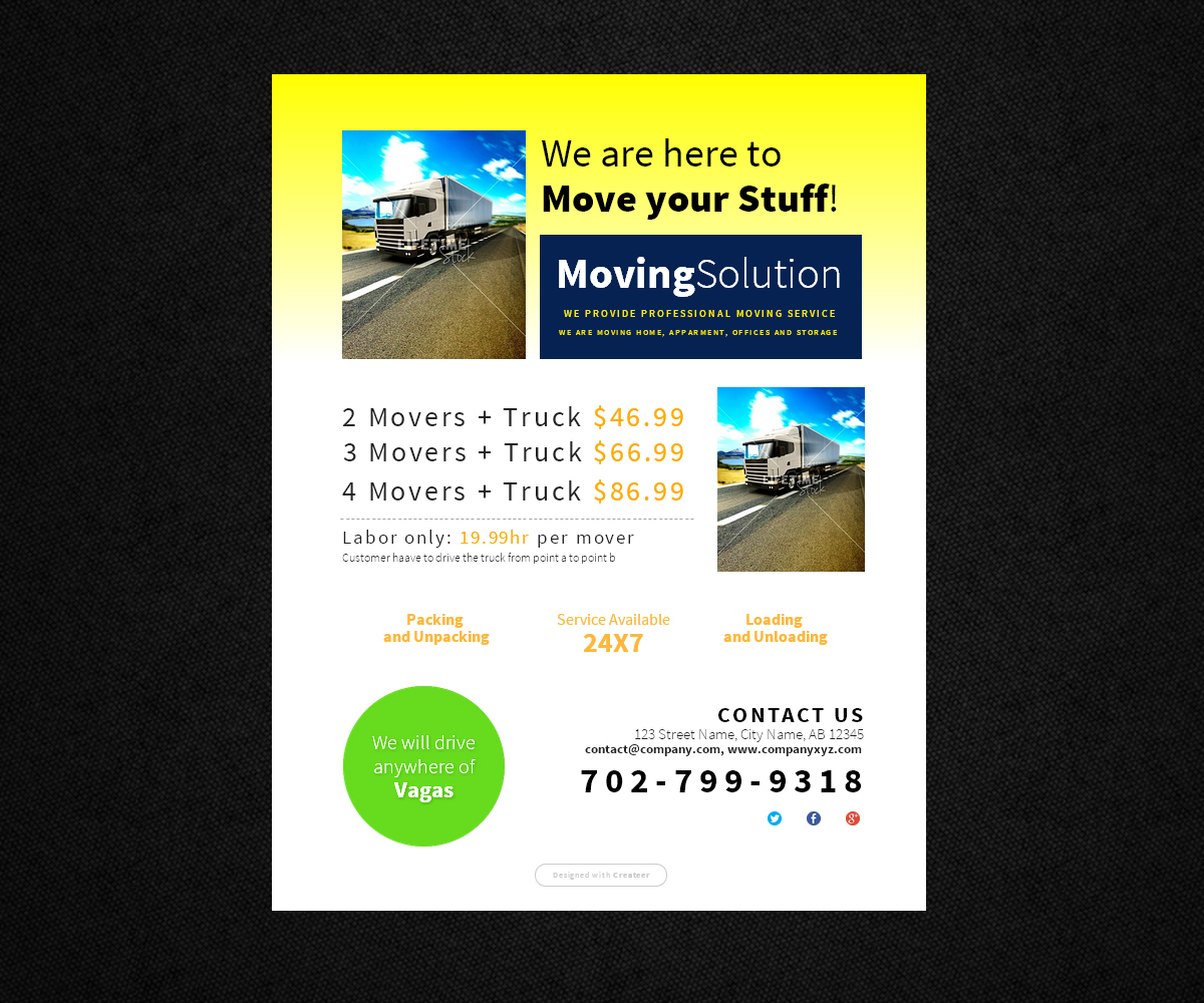 Flyer Design by Ovimatic for this project | Design #6066015