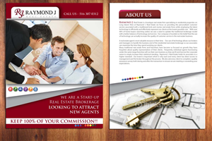 Design de Brochure par Sbss pour Raymond J. Real Estate, LLC | Design : #1625869