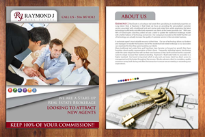 Design de Brochure par Sbss pour Raymond J. Real Estate, LLC | Design : #1625872