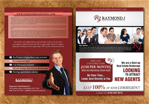 Design de Brochure par Sbss pour Raymond J. Real Estate, LLC | Design : #1633472