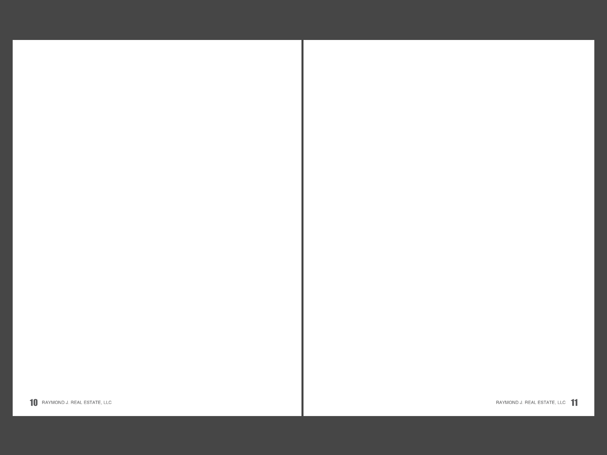 Diseño de Brochure por chawije para Raymond J. Real Estate, LLC | Diseño #1662767