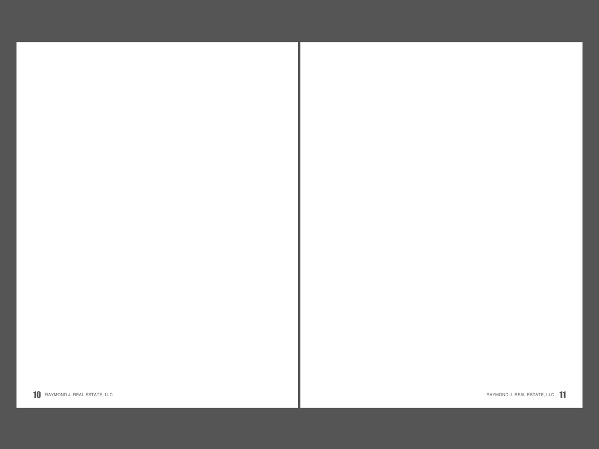 Diseño de Brochure por chawije para Raymond J. Real Estate, LLC | Diseño #1836269