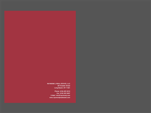 Design de Brochure par chawije pour Raymond J. Real Estate, LLC | Design : #1836270