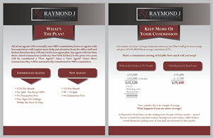 Design de Brochure par barinix pour Raymond J. Real Estate, LLC | Design : #1643733