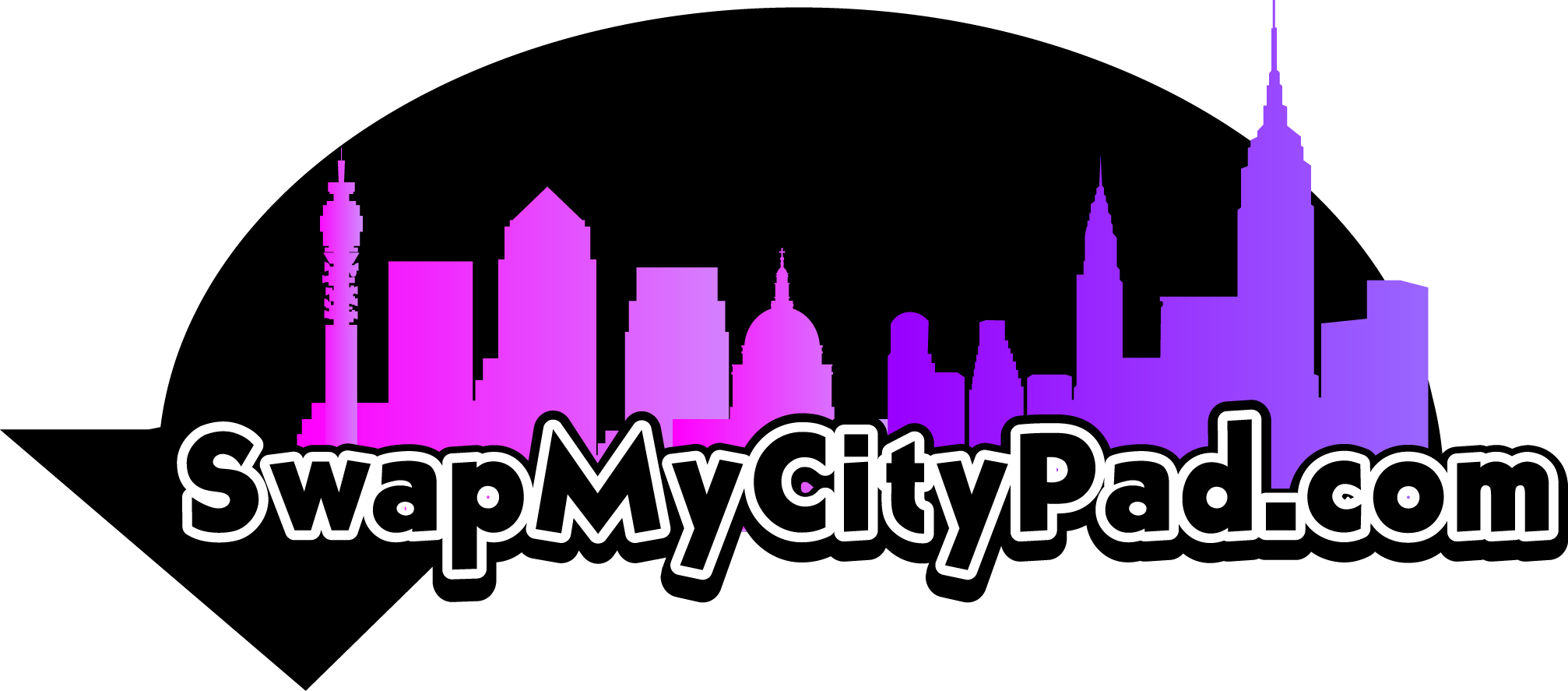 Logo Design by fierce media for Swap My City Pad LLP | Design #8691