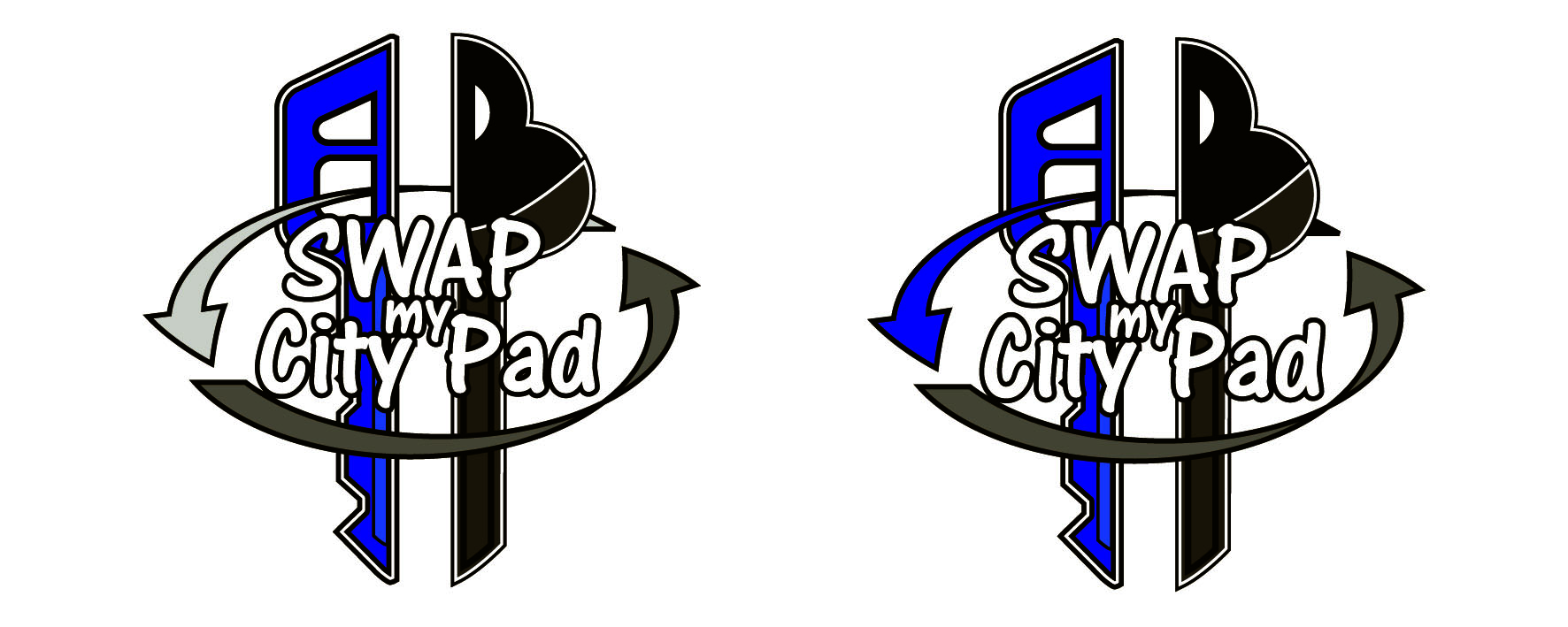 Logo Design by Sta Designs for Swap My City Pad LLP | Design #8834