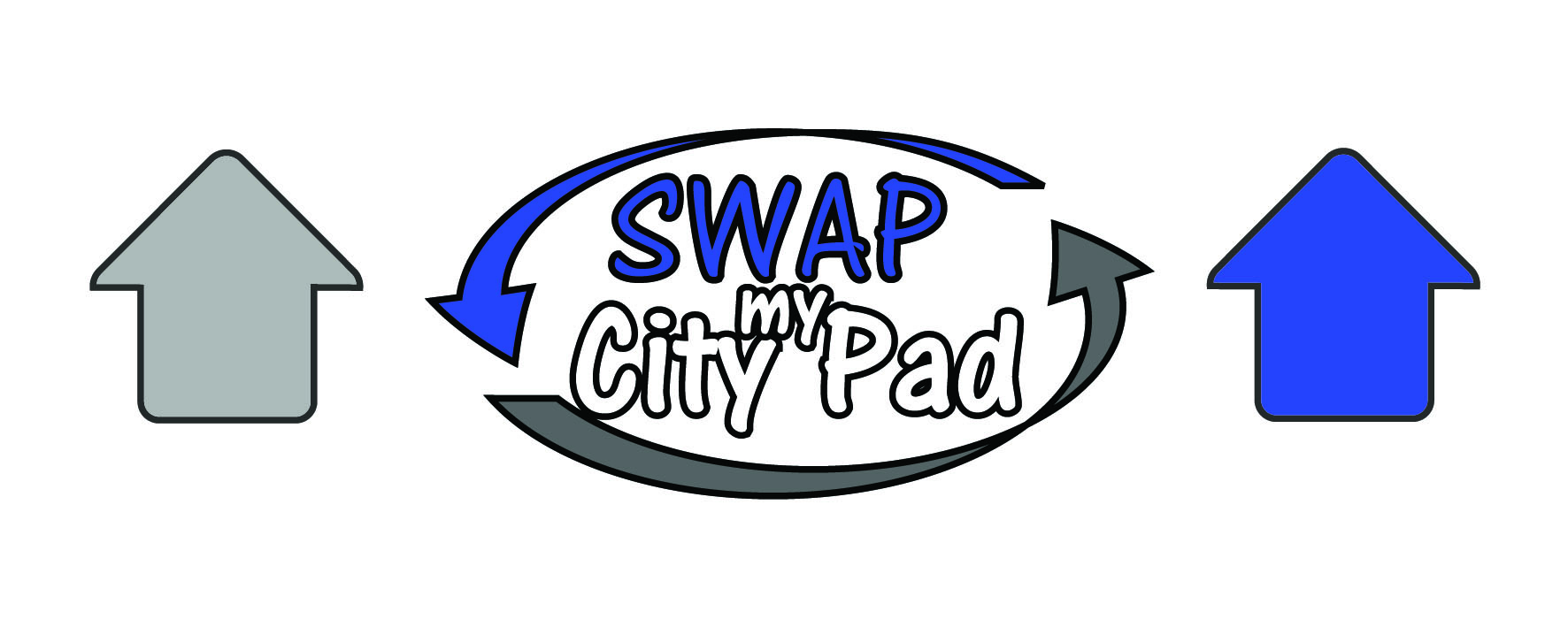 Logo Design by Sta Designs for Swap My City Pad LLP | Design #8837