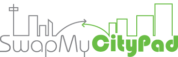 Logo Design by Erin Henriksen for Swap My City Pad LLP | Design #8329
