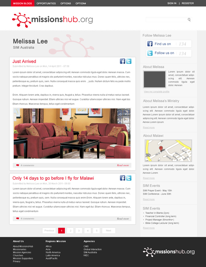 Diseño Web por rajesh prn para este proyecto | Diseño #323544