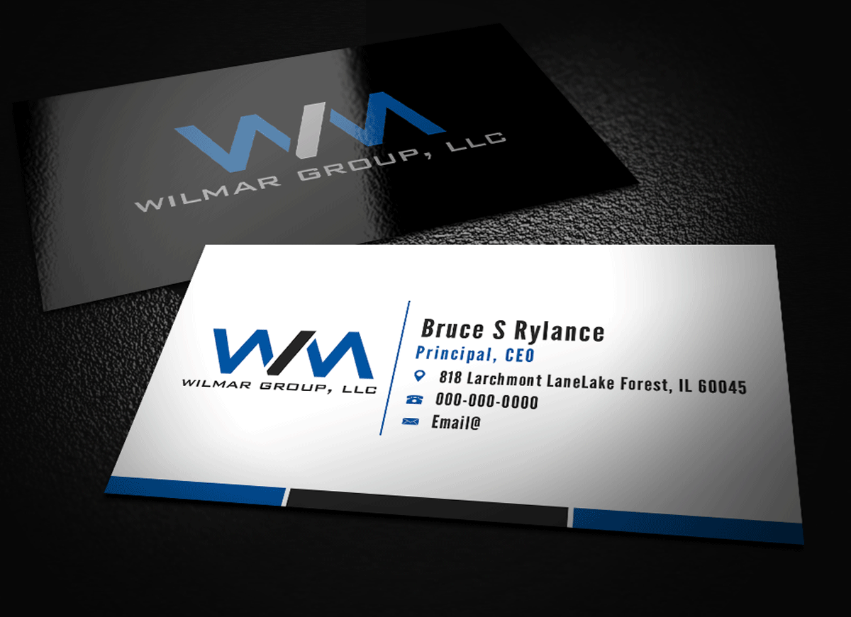 Diseño de Tarjeta de Presentación por Riz' para Wilmar Group, LLC | Diseño #6027572