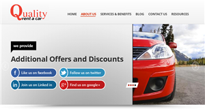 Banner Ad Design by AVROM for Quality Rent A Car LLC | Design: #1632429