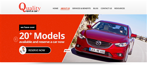Banner Ad Design by AVROM for Quality Rent A Car LLC | Design: #1648322