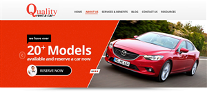 Banner Ad Design by AVROM for Quality Rent A Car LLC | Design: #1648325