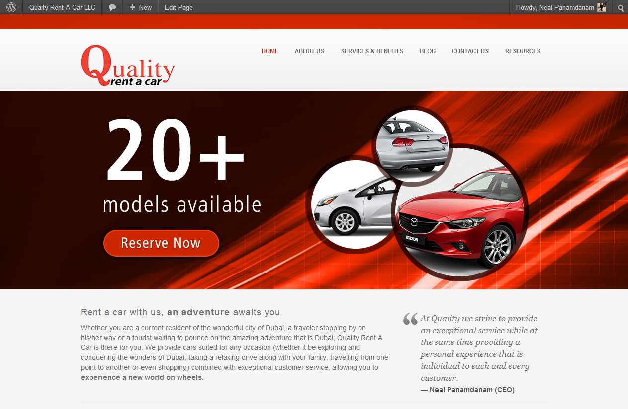 Banner Ad Design by yadunath for Quality Rent A Car LLC | Design #1624150