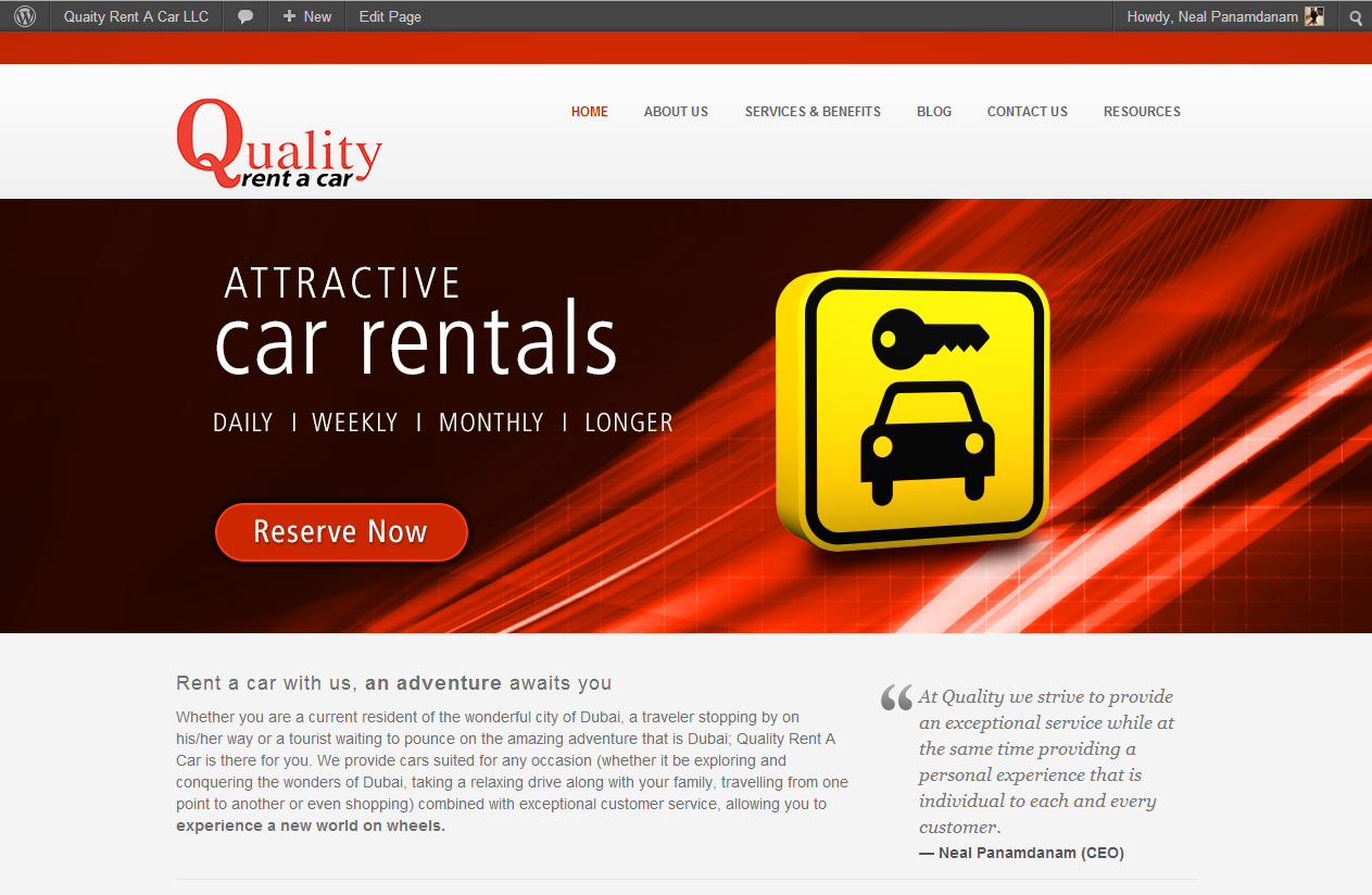 Banner Ad Design by yadunath for Quality Rent A Car LLC | Design #1624155