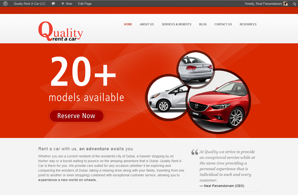 Banner Ad Design by yadunath for Quality Rent A Car LLC | Design #1624241