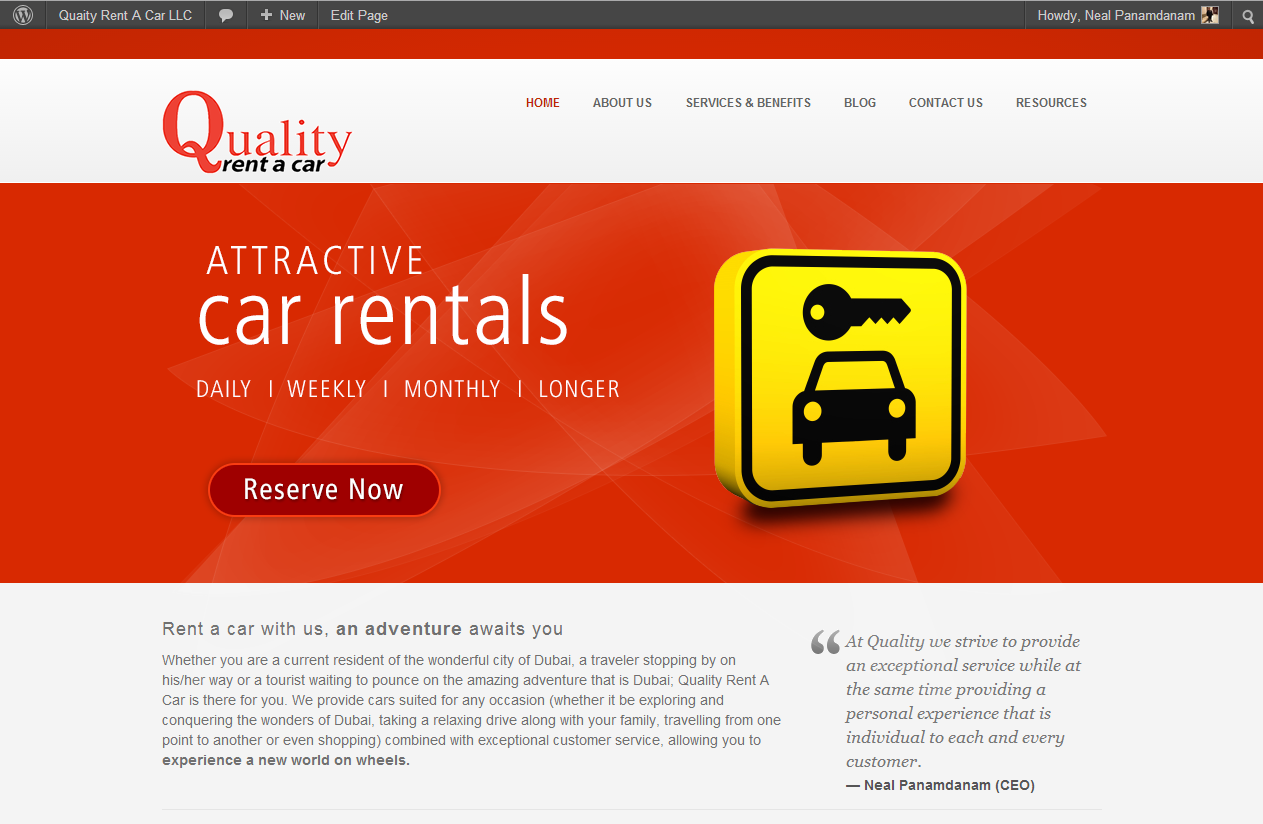 Banner Ad Design by yadunath for Quality Rent A Car LLC | Design #1624248