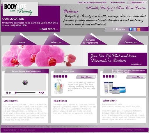 Web Design by Tamara L. for Perth Web Hosting | Design #332209