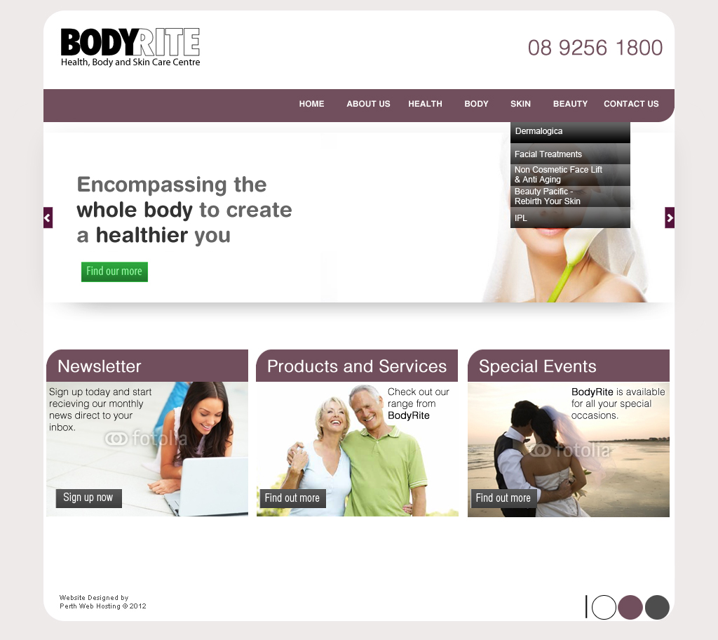 Web Design by Cam for Perth Web Hosting | Design #509845