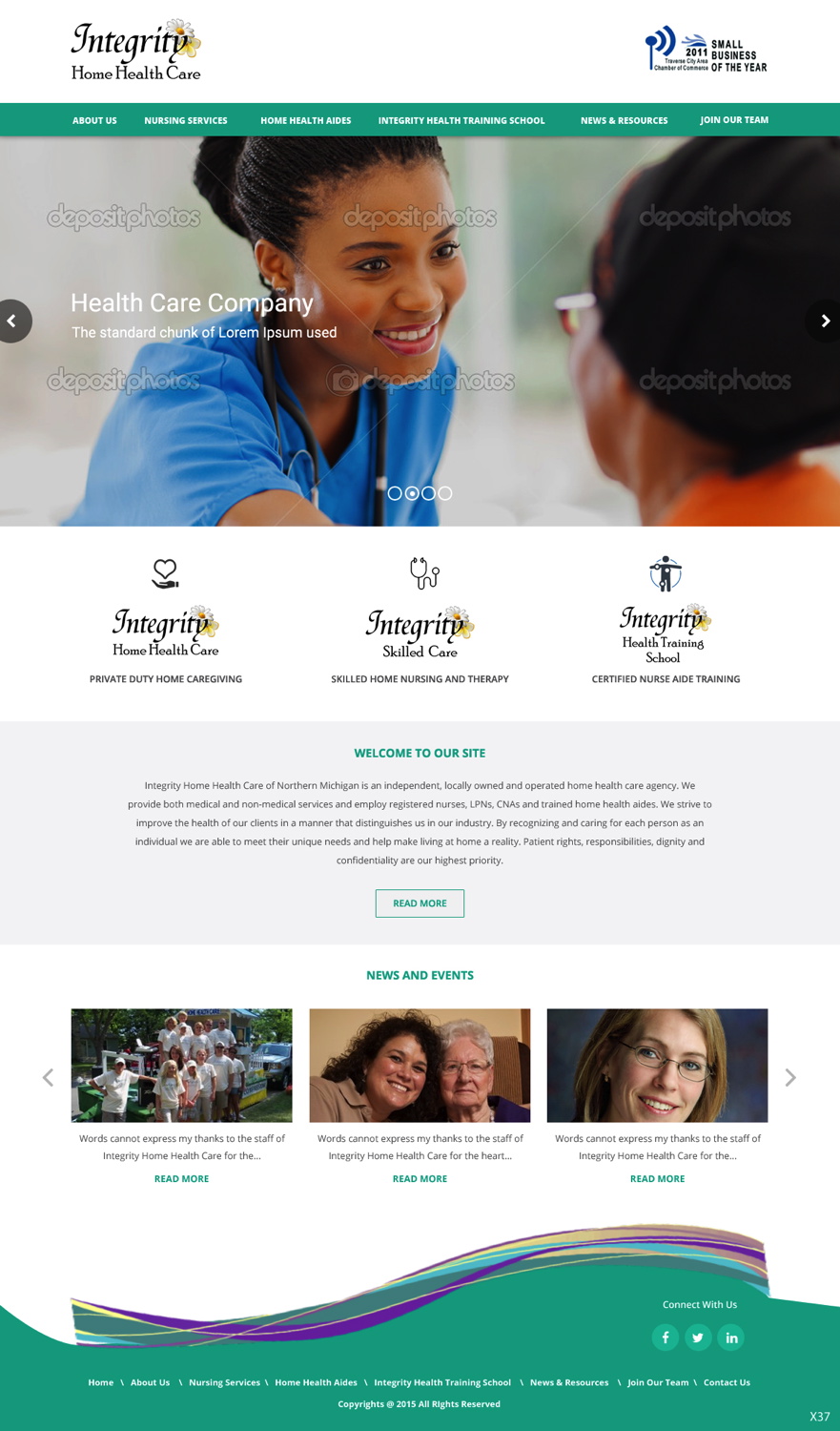 Web Design by pb for this project | Design #6074104