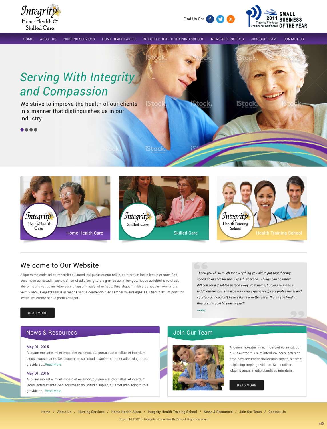 Web Design by pb for this project | Design #6093900