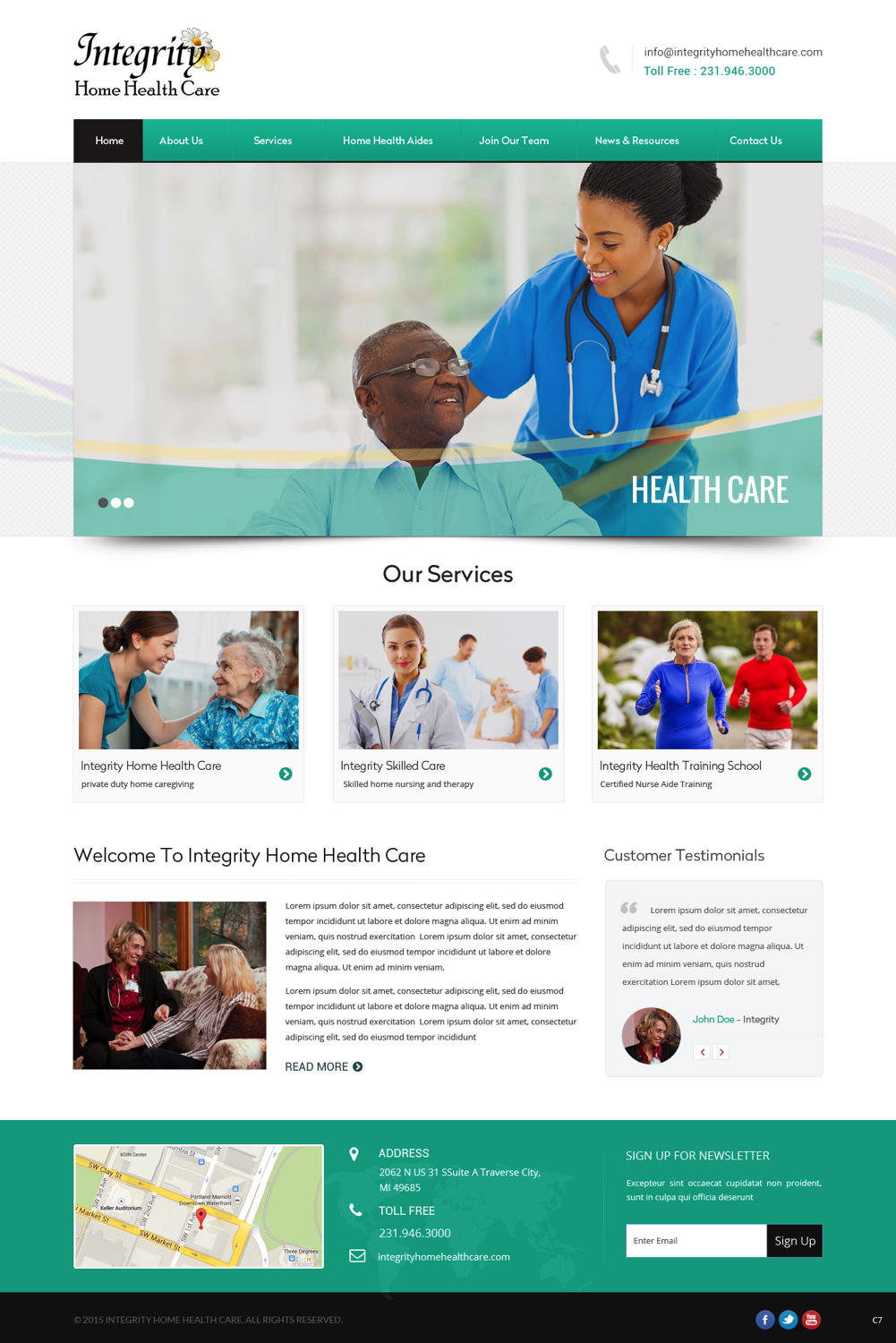 Web Design by pb for this project | Design #6093905