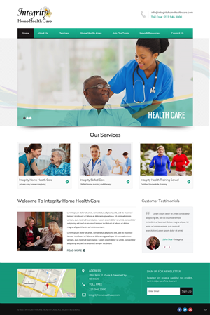 Web Design by pb for this project | Design: #6093905