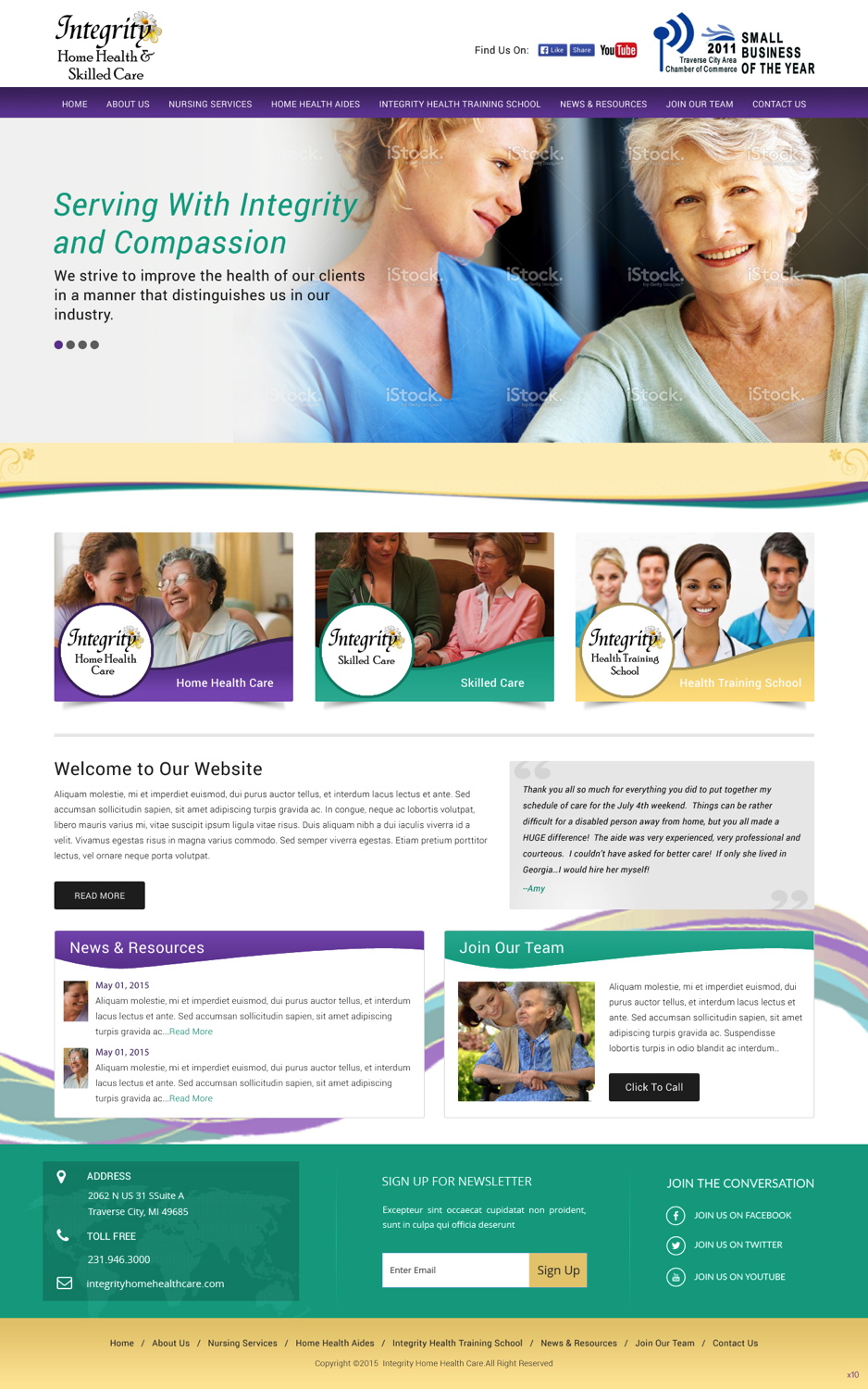 Web Design by pb for this project | Design #6175228