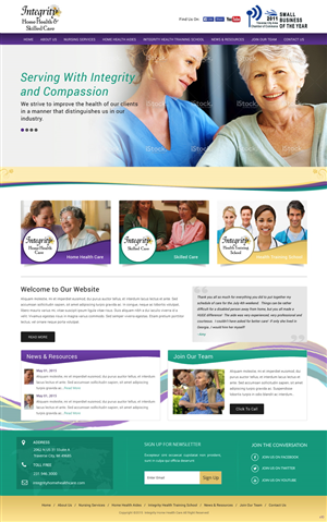 Web Design by pb for this project | Design #6175228