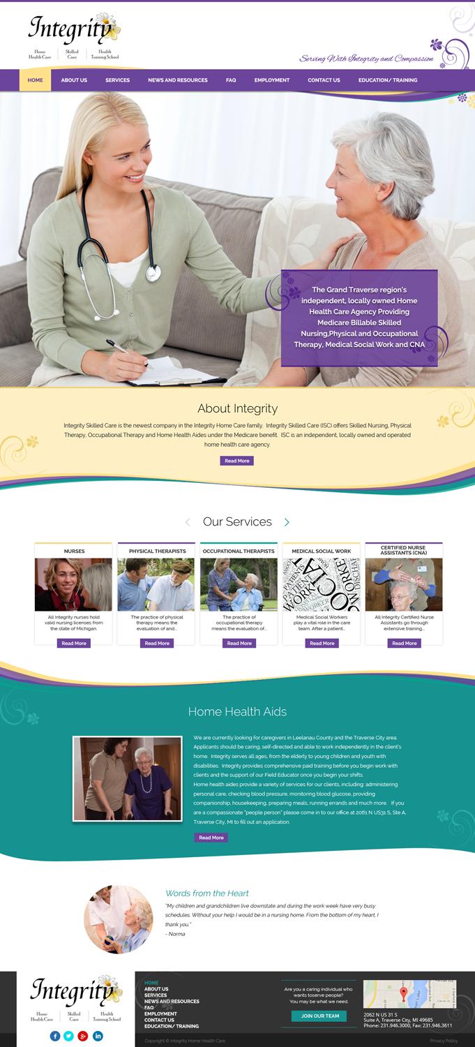 Web Design by bedesign for this project | Design #6096648