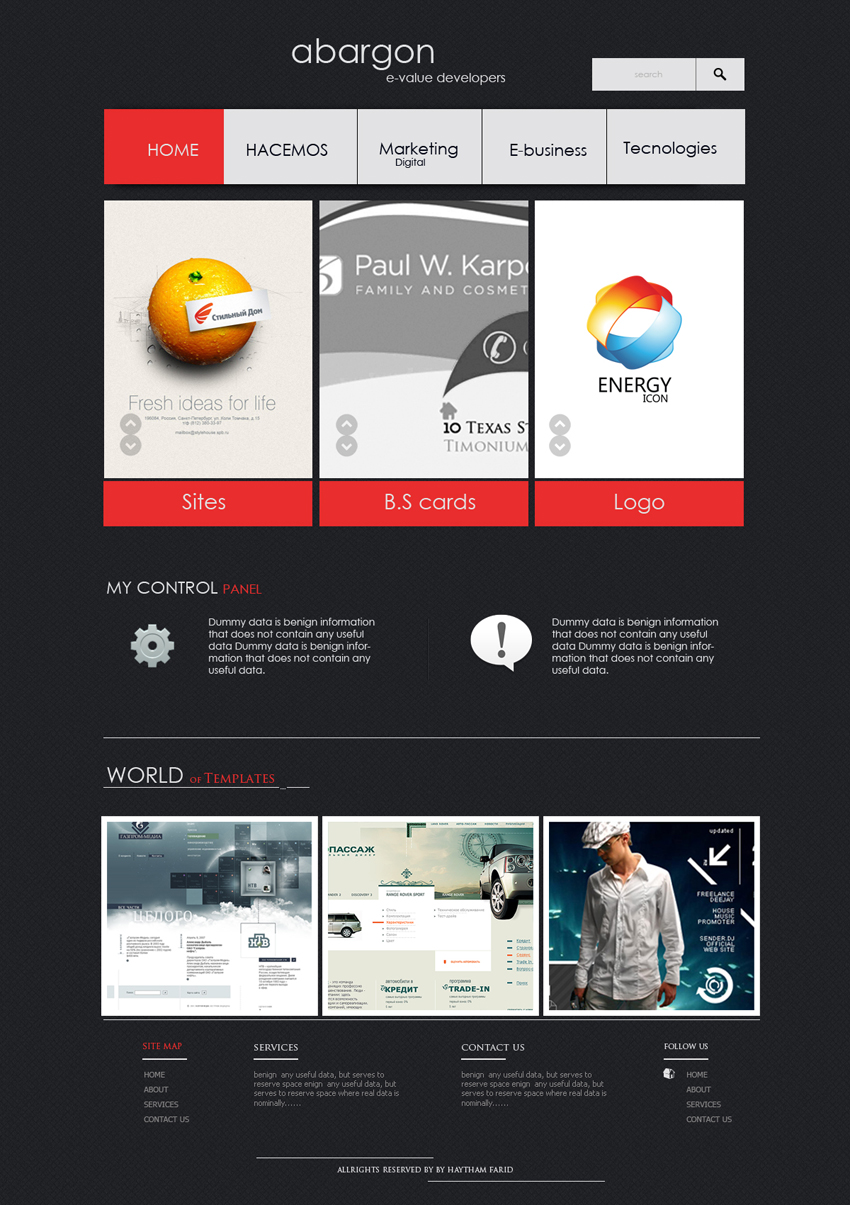 Web-Design von adamhfarid für Desarrollo de Software para Internet SA DE CV | Design #1626984