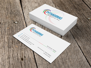 Business Card Design by Eggo May P for this project | Design: #6020429