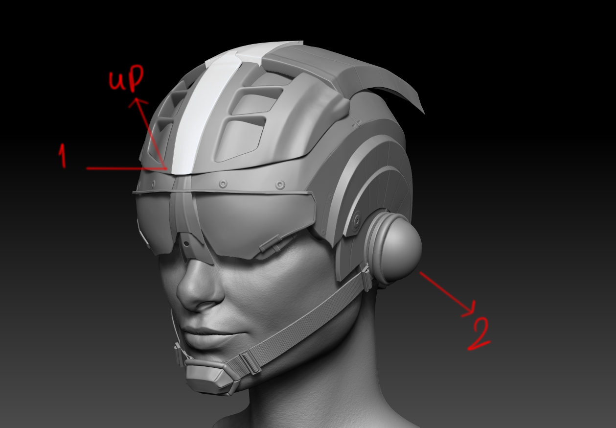 3D Design von ariya für Nico Helmets | Design #6093601