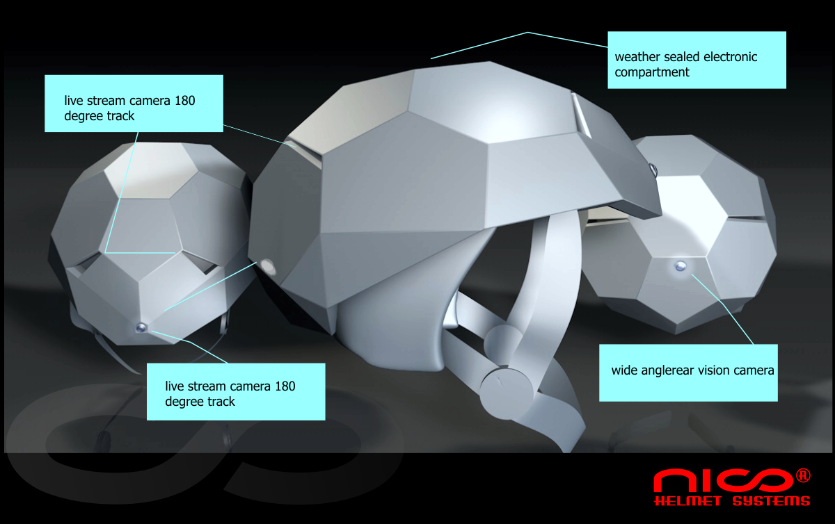 3D Design von cornel888 für Nico Helmets | Design #6109008