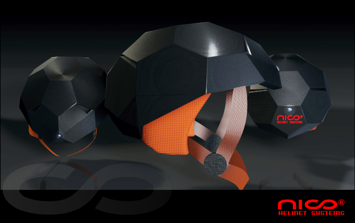 3D Design von cornel888 für Nico Helmets | Design #6109015