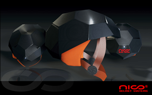 3D Design von cornel888 für Nico Helmets | Design: #6109015