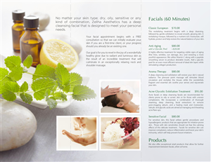 Flyer Design by talitaleoni for Zeliha Aesthetics, Inc. | Design #6045676