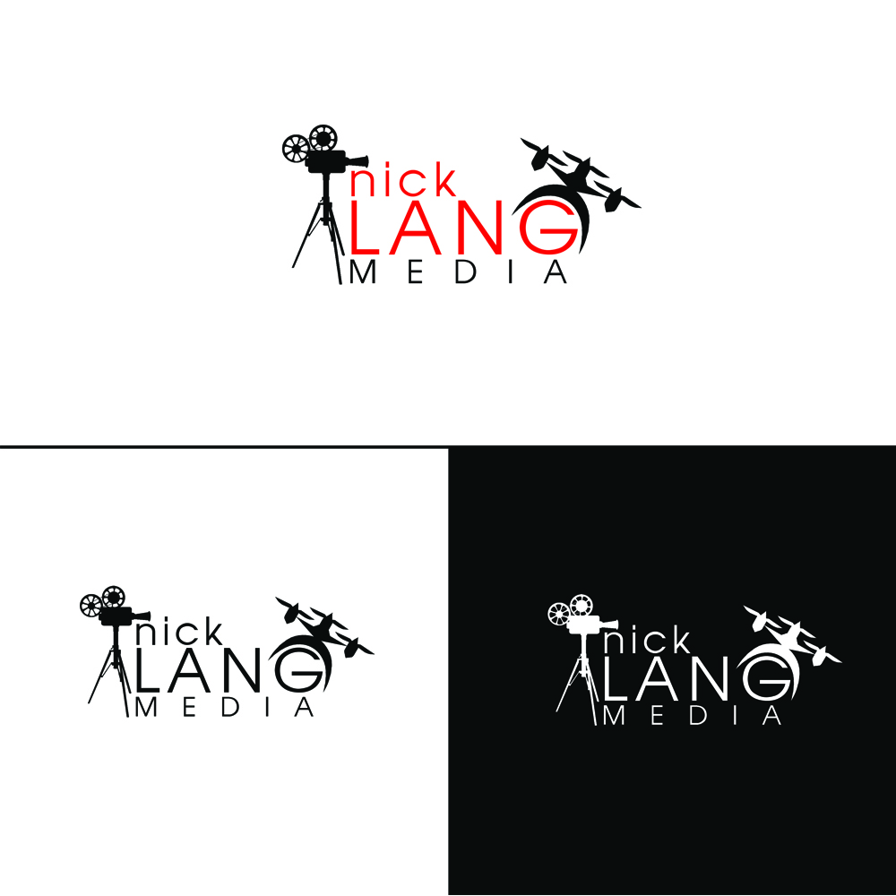 Logo Design by Xclusive Designer for Nick Lang Media | Design #6035693