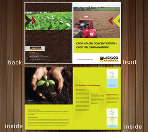 Brochure Design by Sbss for Blacklog Ag Services | Design: #1628860