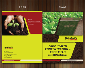 Brochure Design by Sbss for Blacklog Ag Services | Design: #1628862