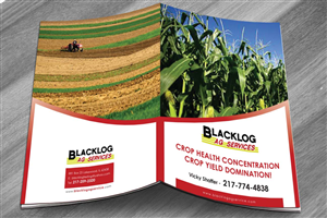 Brochure Design by Sbss for Blacklog Ag Services | Design: #1638164