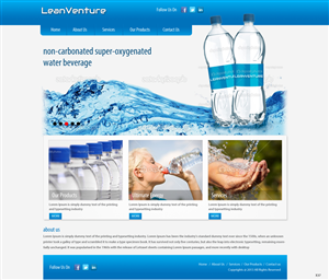 WordPress-Design von pb für LeanVenture | Design: #1641290